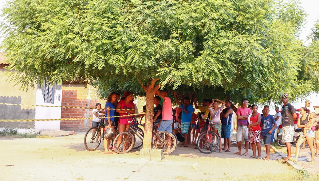 Moradores do residencial Paulo de Tarso em Teresina