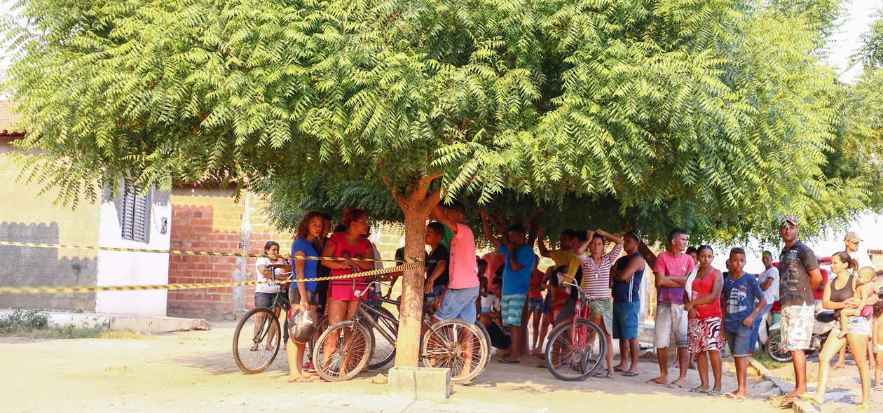 Moradores do residencial Paulo de Tarso em Teresina