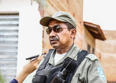 Tenente Elivaldo, do 13º Batalhão da Polícia Militar