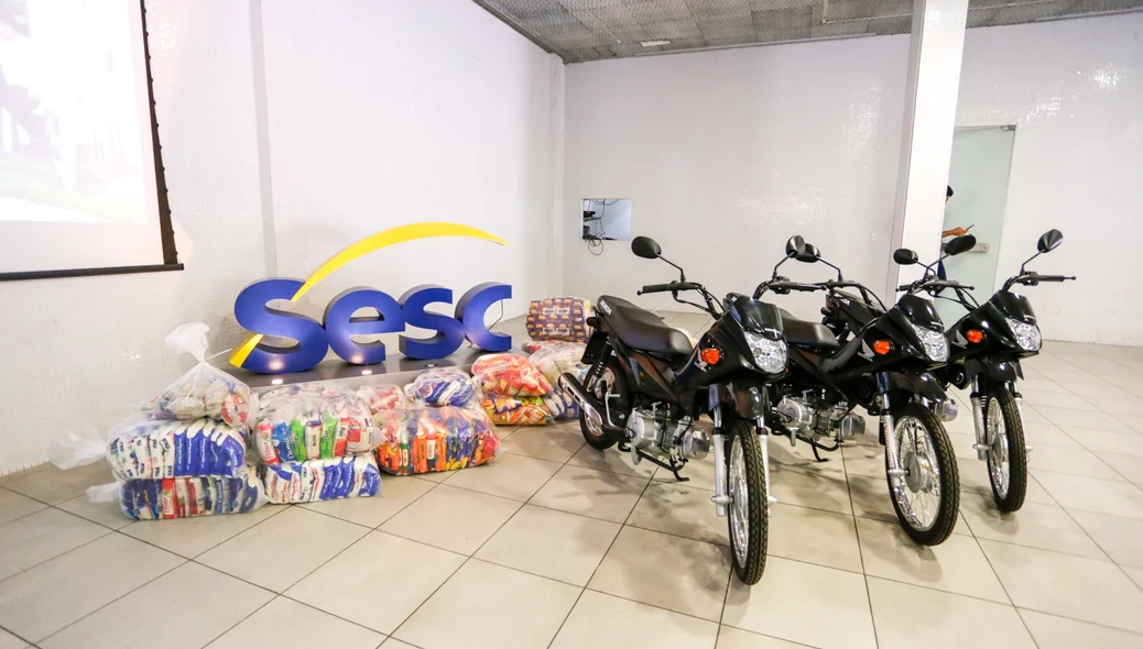 Prêmios para  serem sorteados