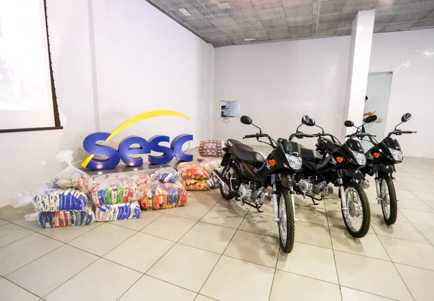 Prêmios para  serem sorteados