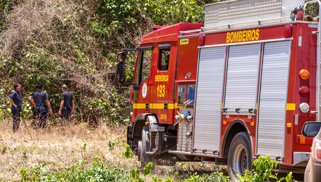 Caminhão do Corpo de Bombeiros