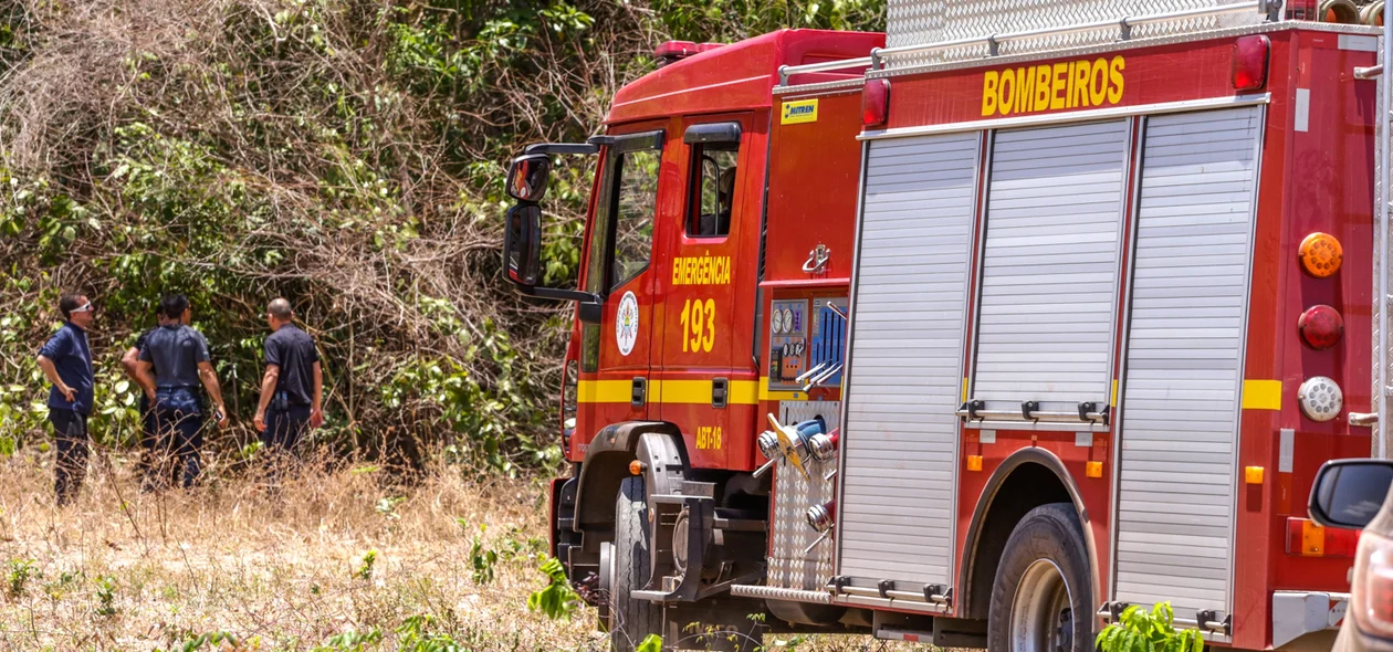 Caminhão do Corpo de Bombeiros