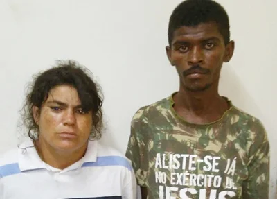 Casal foi preso próximo ao mercado
