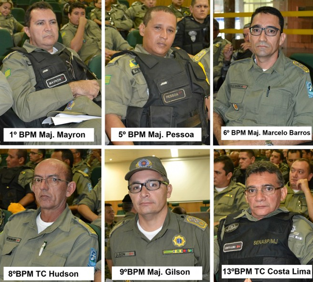 Novos comandantes