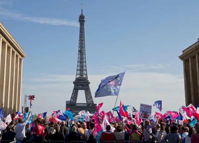 Ato contra união gay na França