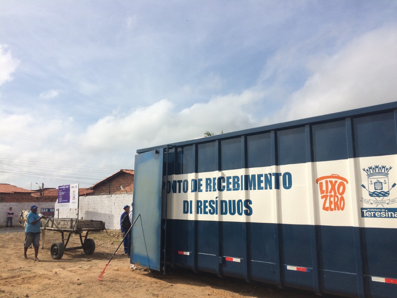 Ponto de Recebimento de Resíduos
