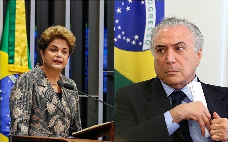 Dilma Rousseff e Michel Temer