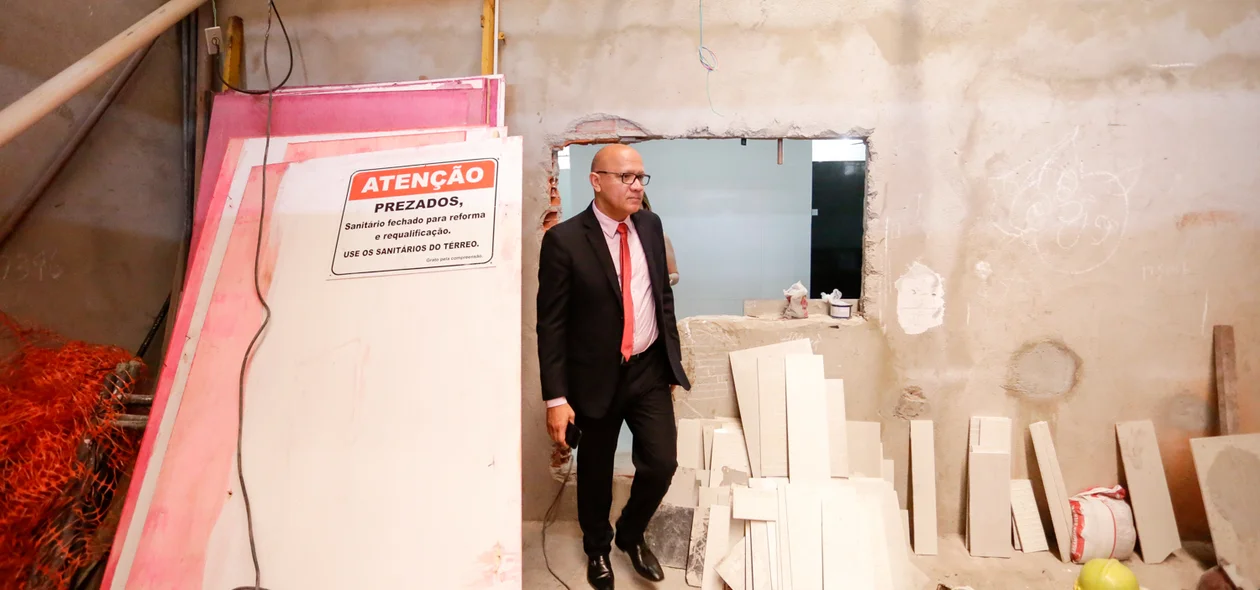 Franzé visita obras na Rodoviária