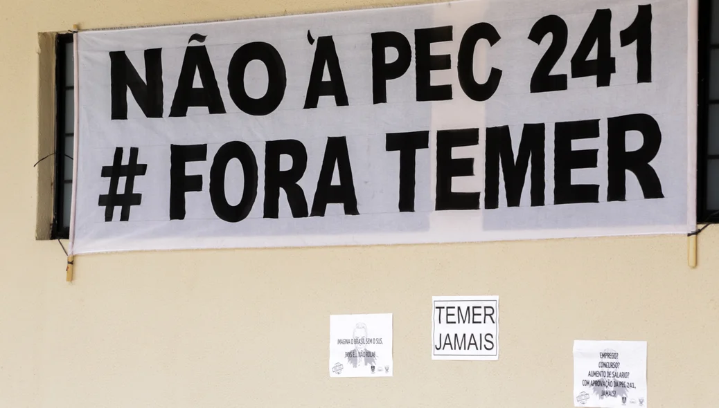 Manifestação contra à pec 241 