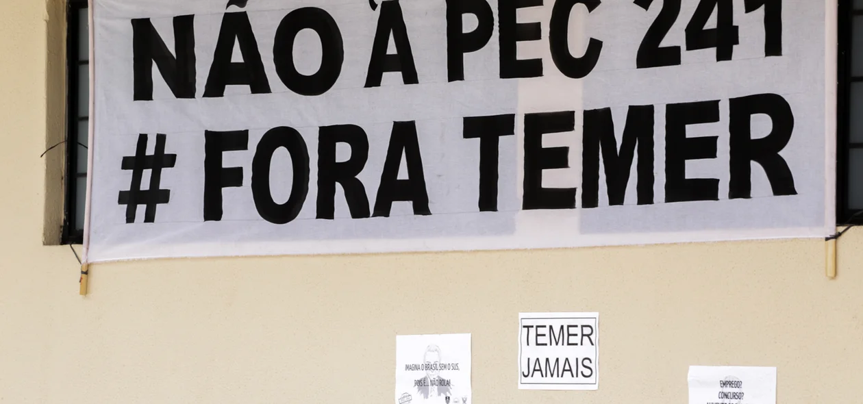 Manifestação contra à pec 241 