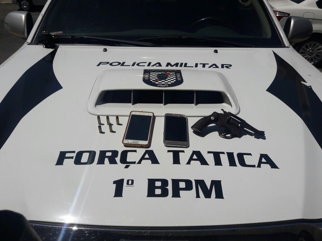 Material encontrado com o menor