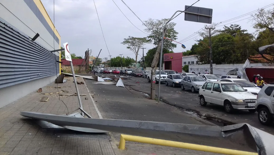 Trânsito ficou prejudicado