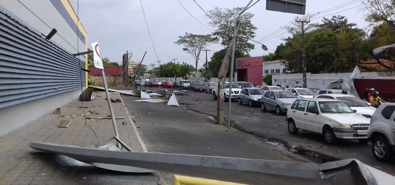 Trânsito ficou prejudicado