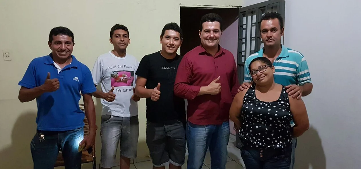 Gustavo Henrique visita eleitores da capital teresinense