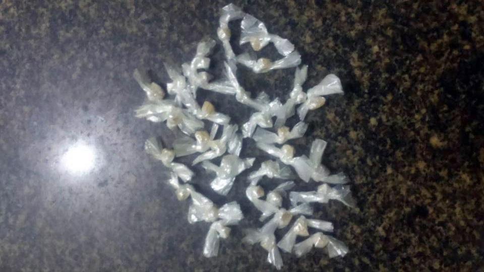 Entorpecentes apreendidos