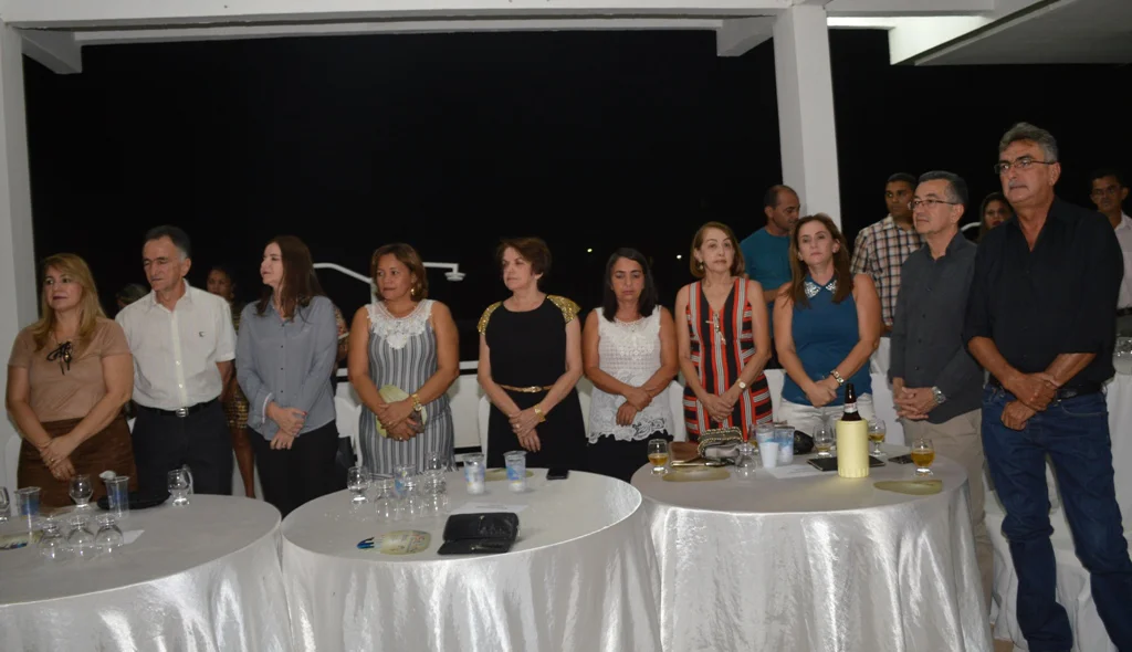 Familiares da homenageada