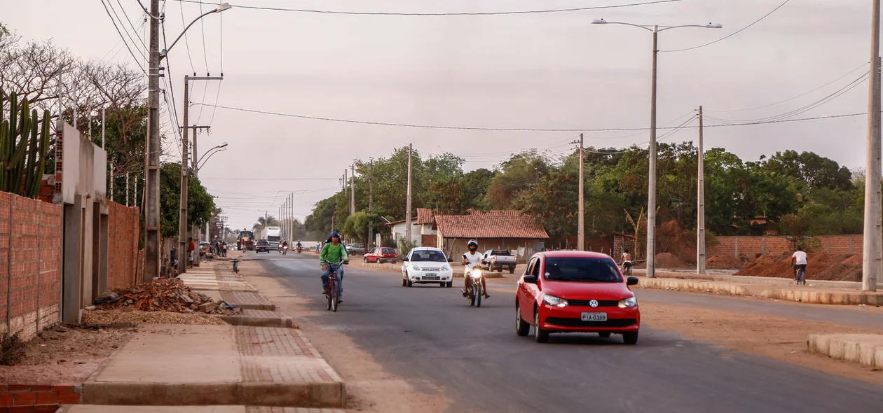 Obras da Avenida Poty, que liga o bairro Poty Velho a Santa Maria da Codipi