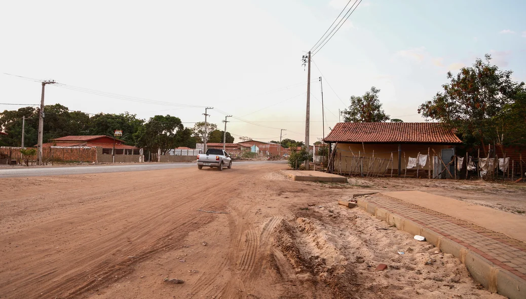 Obras da Avenida Poty, que liga o bairro Poty Velho a Santa Maria da Codipi, na Zona Norte de Teresina