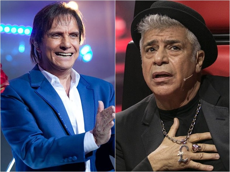 Facebook/Roberto Carlos/Lulu Santos 