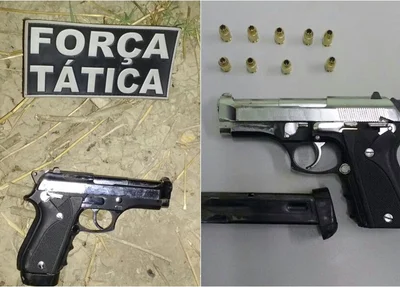 Armas apreendidas