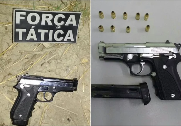 Armas apreendidas