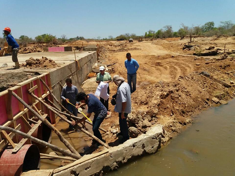 Obras na Barragem de Barriguda