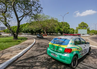 Policiais do 5º batalhão estiveram no local
