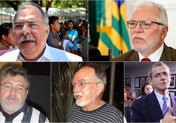 Osmar Júnior, Antonio José Medeiros, Simplício Mário, B. Sá e Nazareno Fonteles