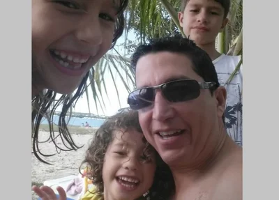 Pai e os filhos ainda em vida
