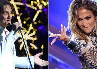 Roberto Carlos e Jennifer Lopez