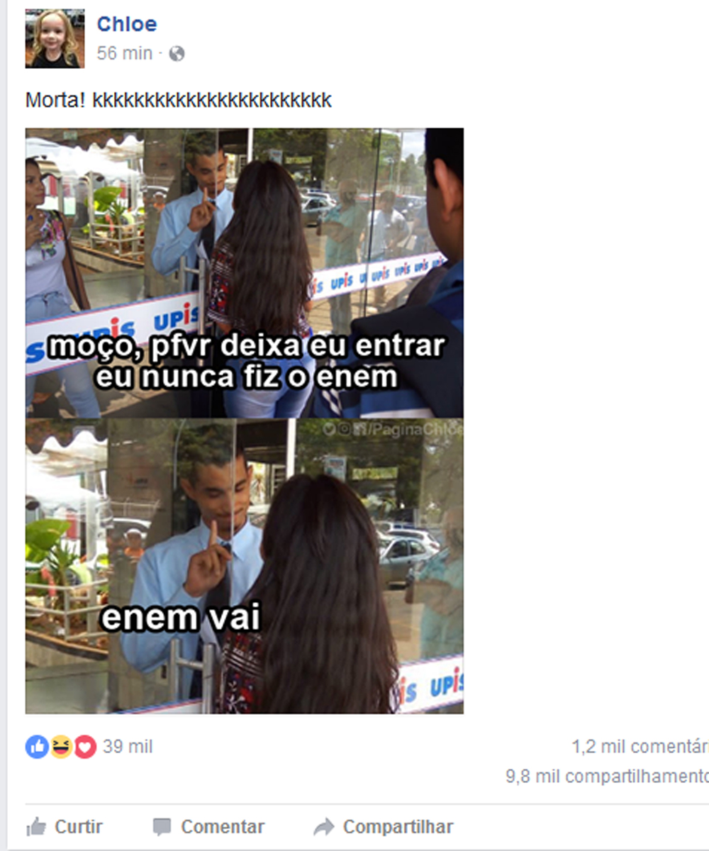 Página da Chloe