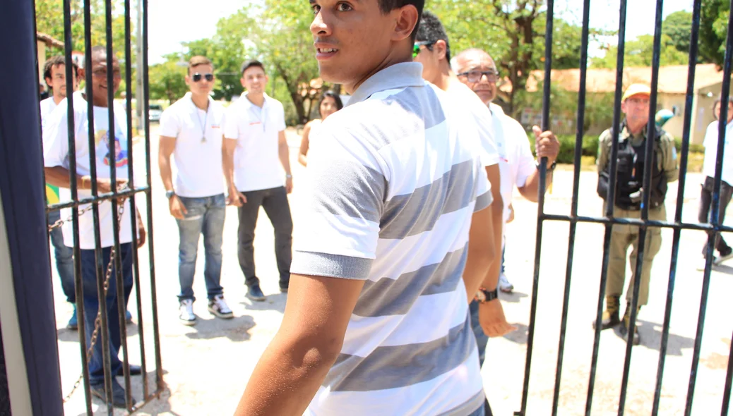 Candidato entrou nos últimos minutos