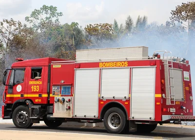 Caminhão do Corpo de Bombeiros