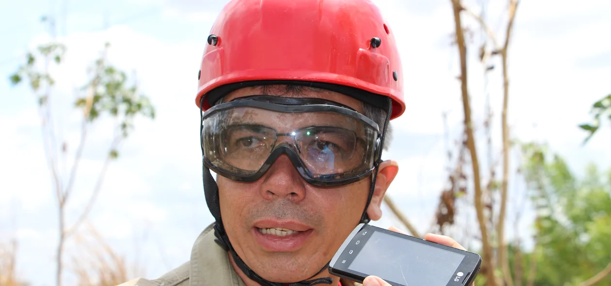 Major Sérgio Melo do Corpo de Bombeiros do Piauí