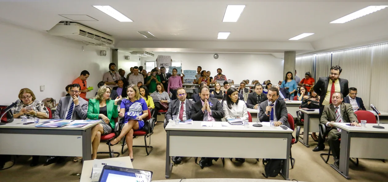 Manifestação no CCJ