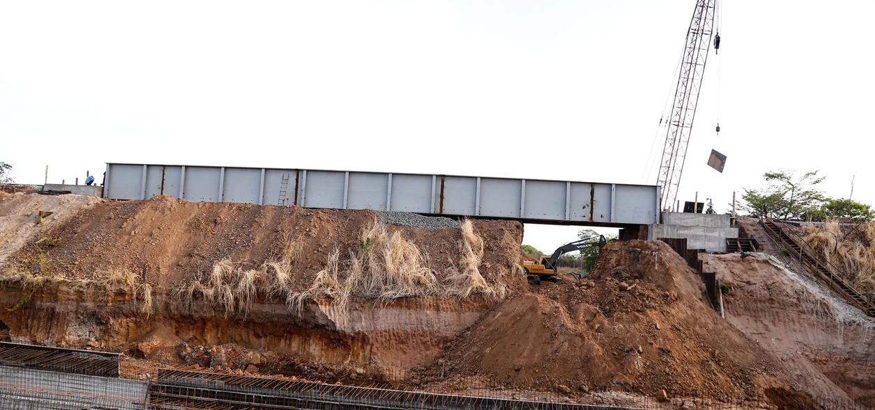 Obras de prolongamento da Cajuína devem ser entregues em janeiro