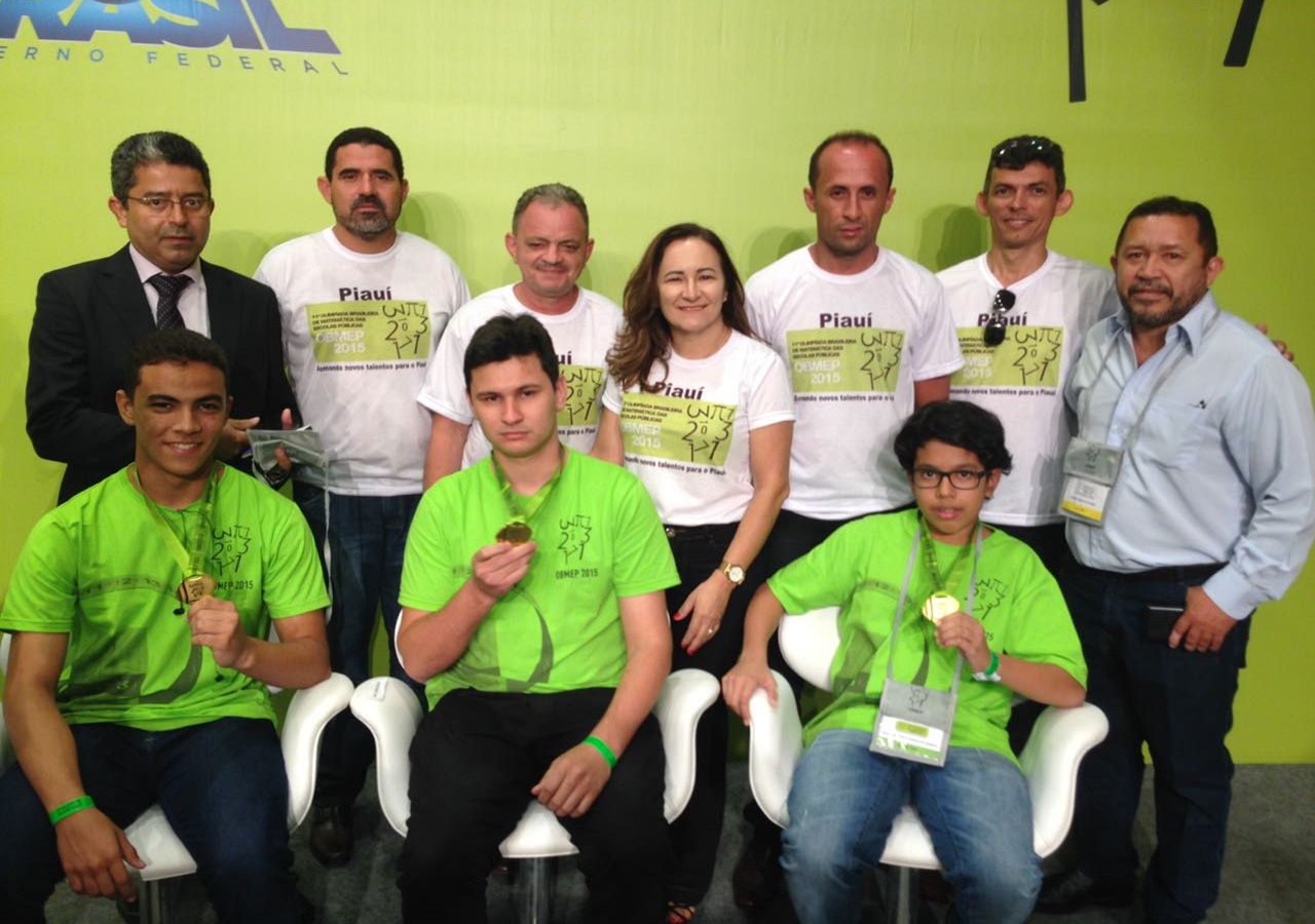Piauienses recebem medalha de ouro no Rio de Janeiro