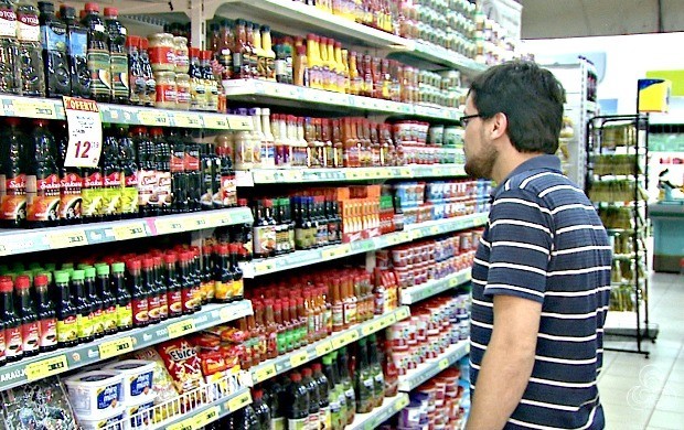 Vendas nos supermercados sobem mais que o esperado