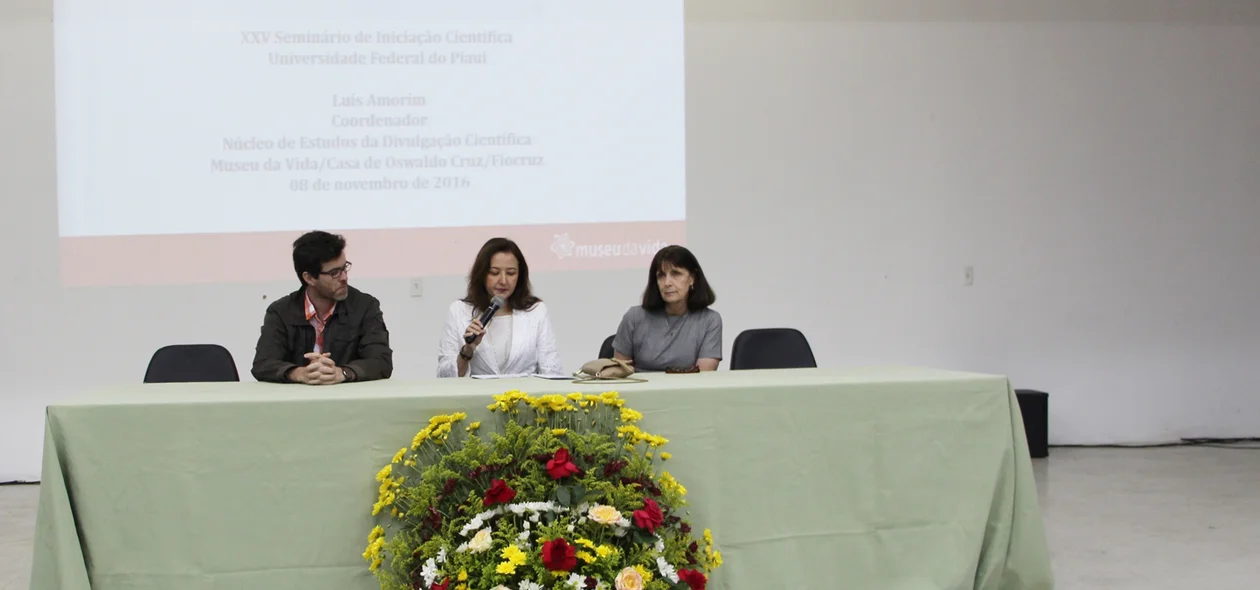 Abertura do evento