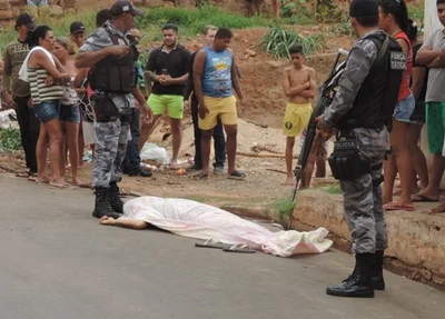 Corpo de Zé Maria ficou estendido no chão por um bom tempo