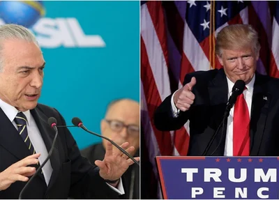 Michel Temer e Donald Trump
