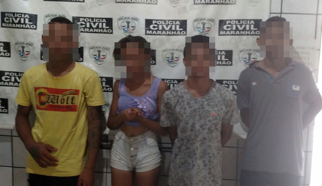 Polícia prende acusados e apreende menores por furtos na Praça da Bandeira