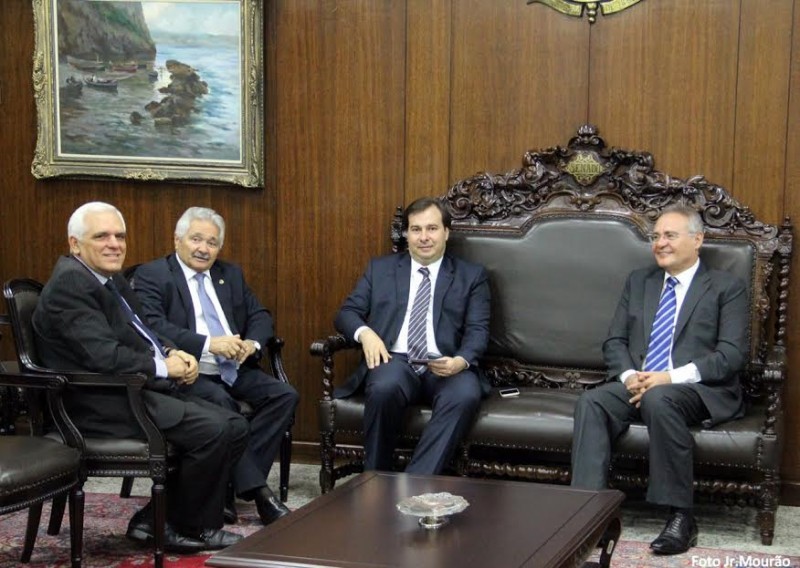 Reunião no Senado 