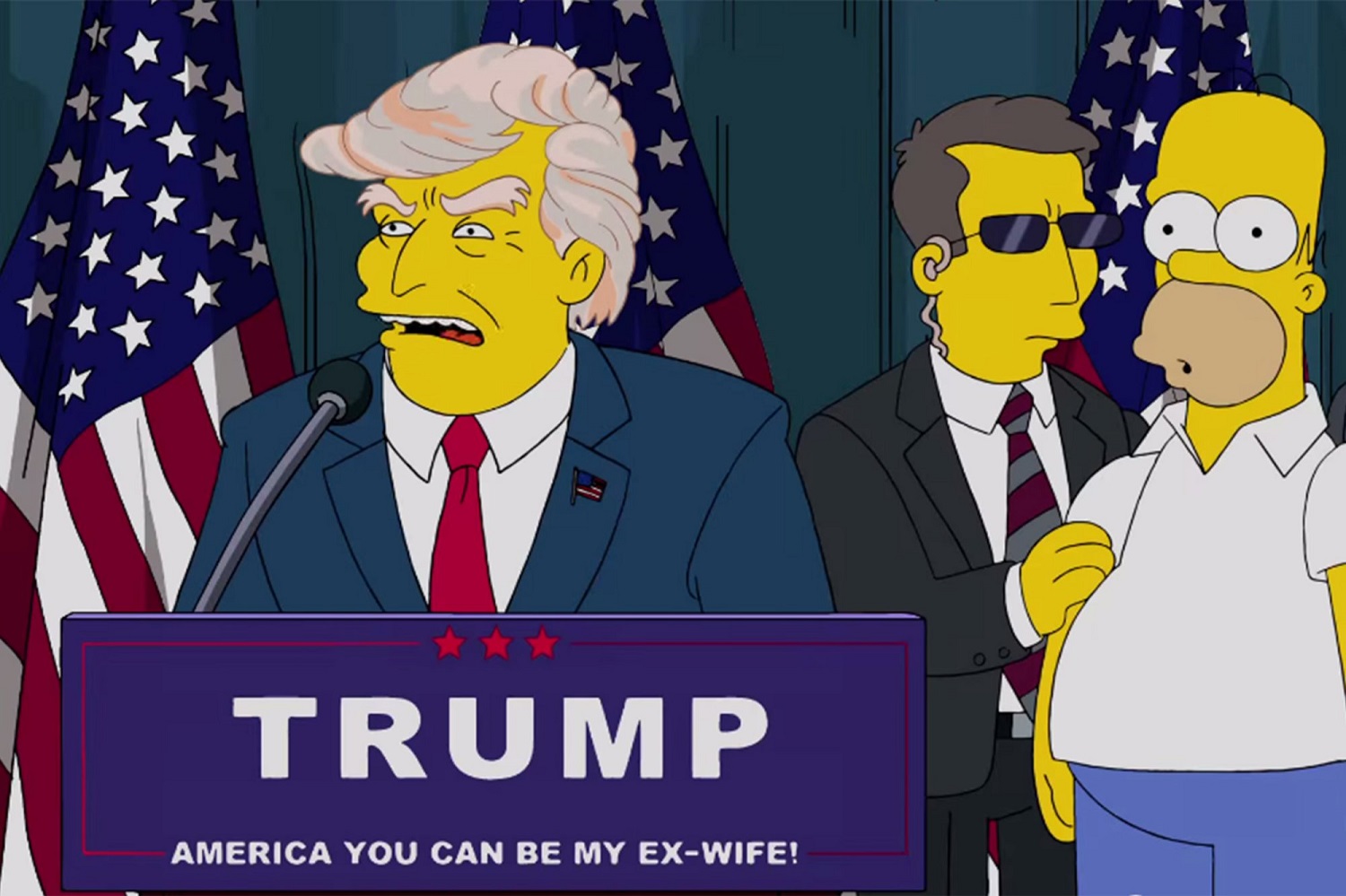 Seriado previu que Trump seria presidente dos Estados Unidos
