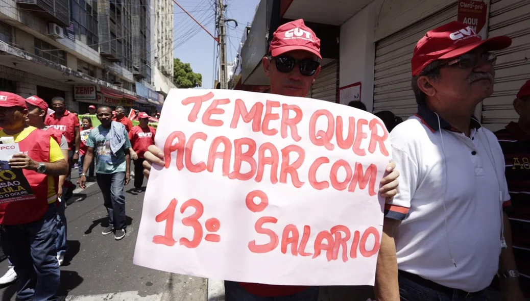 Paralisação em Teresina faz parte da Greve Geral Nacional