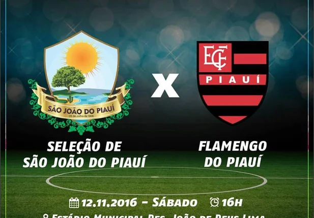 São João do Piauí enfrenta Flamengo-PI