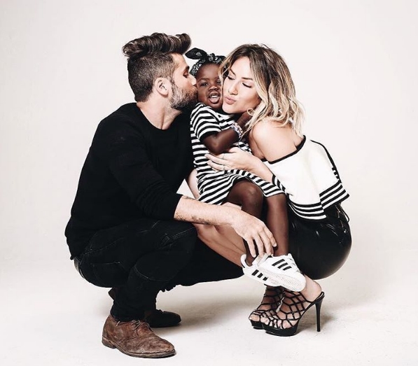 Bruno Gagliasso, Titi e Giovanna Ewbank 