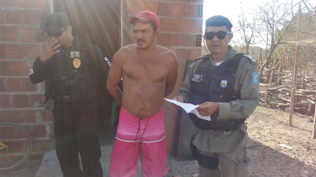 Acusado de homicídio preso no litoral