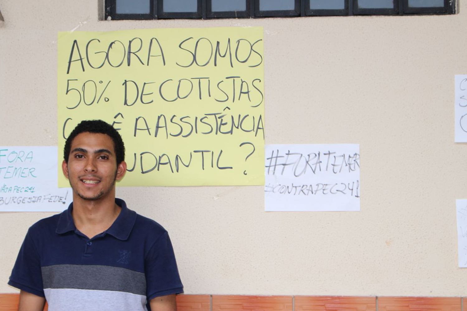 Lucas Viana, estudante de Direito da UFPI